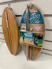 Tiki Toss Hook And Ring Toss Game - Surf Deluxe Edition - Indoor Outdoor