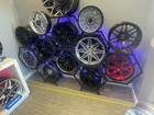Wheel Display Rack Holds 17  To 22  Wheels- Showroom Floor Rack- 8 Wheels