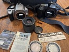 Canon Eos Digital Rebel Xt   Eos Lot   Lens Digital Slr Camera - Black With Bag