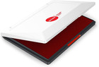 Extra Large Premium Felt Ink Stamp Pad - 5 7 8  X 8 1 4   red 