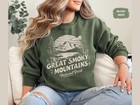 Vintage Great Smoky Mountains Sweatshirt Tennessee National Park Gatlinburg