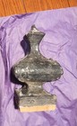 Antique Vtg Chippy Wood Finial Victorian Railing Salvage