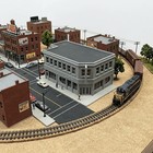 N-scale Lou s Cafe Building