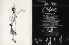 Judi Dench  cabaret  Lila Kedrova   Kander And Ebb 1968 London Souvenir Program