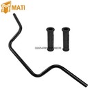 Black Handlebar W grips For Polaris Sportsman 500 4x4 6x6 Touring Ho 2001-2013