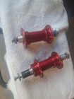 Bullseye Hubs Red Oval Decals 36 Hole Original 1980s Very Nice Vintage Mtb  Road