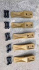 6684447 Bobcat Skid Steer Bucket Unitooth Trenching Bucket Teeth W Hardware 5pk