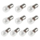 10pcs 6v 6 Volt Tail Light Bulb Brake Stop Taillight 1154 21 5w For Honda Xl80s