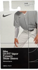 Nike Pro Vapor Forearm Slider Sleeve Adult S m White silver black