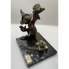 Disney Prosperity Mickey Sorcerer Apprentice Bronze Pyrite Marble Le 0114 5000