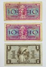 Military Payment Certificate Mpc  1 Dollar   Two 10 Cent Series 521