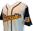 Montgomery Biscuits Aa Minor League Baseball Jersey Size M                P20183