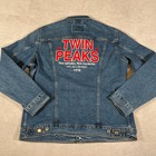 Rucking Fotten Twin Peaks Denim Jacket Men s Size Large Trucker Promo Levi s