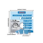 Washing Machine Cleaner  Deodorizer   Descaler 12 24 36-pack - 1 Year Supply