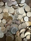 Bulk Mixed Lot Of 50 Assorted Foreign Coins From Around The World 