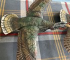 Wild Turkey Fliers Club Flying Turkey Wall Plaque  Hangs On The Wall