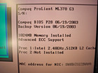 Vintage Hp Proliant 740 G3 Intel Xeon 2 40ghz 1gb Ram 2 36 4gb Scsi Hdd Server