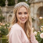 Princess Tiara Headband  Crystal Rhinestones Tiaras Crown For Women  Wedding