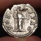 Geta Denarius 203ad Ancient Roman Empire Silver Coin Providentia Vf Rome