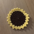 Handmade Crochet Coffee Table Coasters     6pcs