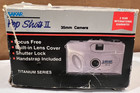 35mm Camera Vintage Sakar Pop Shots 2 Titanium Series Ff-9 With Box