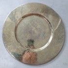 Christofle Jardin D eden Goldplated Under Plate Excellent
