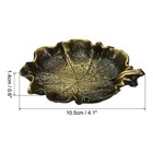 Ink Dish Plate For Chinese Calligraphy  Copper Ink Holder Rest Ink   Yellow