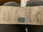 1923 First National Bank Ely Nevada  Check W Cancellation Stamp Diskonta Banka