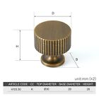 4pack Antique Brass Solid brass Cabinet Knobs Pulls Cabinet Drawer Vintage Knobs