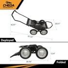 Fit For Hawk Crawler Foldable Multi Use Deer Game Recovery Cart 500lb Capacity 