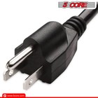 5core Ac Power Extension Cord C13 10ft 3 Prong Adapter Us Male - Female