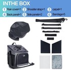 Wakytu Dog Bike Basket Carrier Pet Bicycle Front Carrier Backpack For Bike Ri   