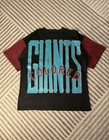 Rare Brooklyn Giants Negro League Baseball Black   Red Jersey Size Xl