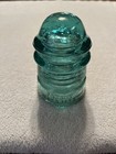 Vintage Hemingray Aqua Green Glass Insulator No  12  L1     