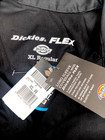 Dickies Flex Coveralls Black L s Zips Pockets Moisture Wicking Sz Xl R Nwt New