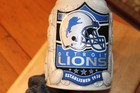 Vtg Detroit Lions Hoffrau Stoneware 2000 Brax Beer Stein Mug Cup Nfl  3d Ceramic