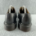 Doc Dr Martens Men   s Size 8 Black Leather Oxford Shoes 4 Eye Vintage England