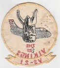 Vietnam Era Usn Us Navy Vs-21 Air Anti-submarine Squadron 21 Patch Japanese Made