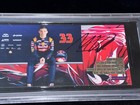 Max Verstappen  2015 F1 Grand Prix  Signed Photo Driver Rookie Card Rc Auto Psa