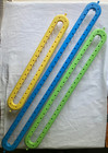 Set Of 3 Long Oval Knitting Looms Sturdy Plastic 21 5 Inch  17 Inch  13 Inch