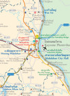 Bilingual Map Of Northeastern Thailand   2024 Updated 