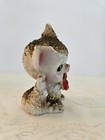 Vtg Sugar Trim Cat Figurine 1950s Mid-century Modern Japan Porcelain Kitty Cat