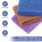 Body Cleaning Bath Net Long  Mesh Scrubber Towel Reusable Skin Exfoliator Cloth