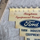1950s Ford Farm Industrial Equipment Drill Bolt Gauge Painted Metal 