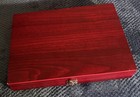 Xiangqi Chinese Chess Board Game Set  Wooden Pieces  Foldable  Storage Box