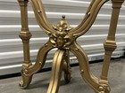 Rare 19th Century Victorian Brass Folding Casket Coffin Stands Funeral Antique