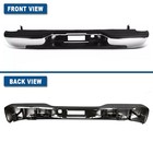 Chrome Rear Step Bumper Compatible With 1999-2007 Chevy Chevrolet Silverado gmc
