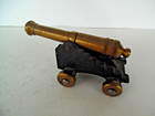 U s  Navy Cannon Cast Iron With Brass Barrel