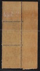 Jamaica War Tax  1 2d  Colour Control Margin Pair  Sg 70  Scott Mr 4 Mnh   a4794