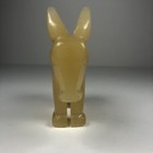 Onyx Donkey Figurine 4 X 3 5    Vintage 1962